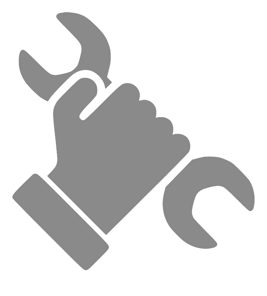 Logo de una casa con herramientas representando al Servicio Técnico Fagor Benissa